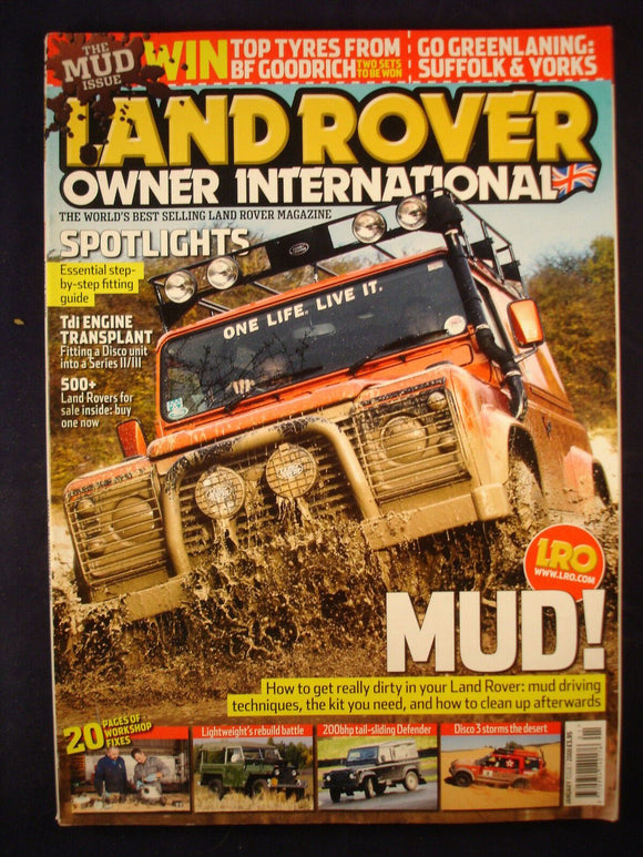 Land Rover Owner LRO # January 2008 - Mud - TDI transplant - Suffolk Yorks Lanes