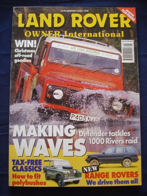 Land Rover Owner LRO # January 1998 - Range Rover - Fit Polybushes