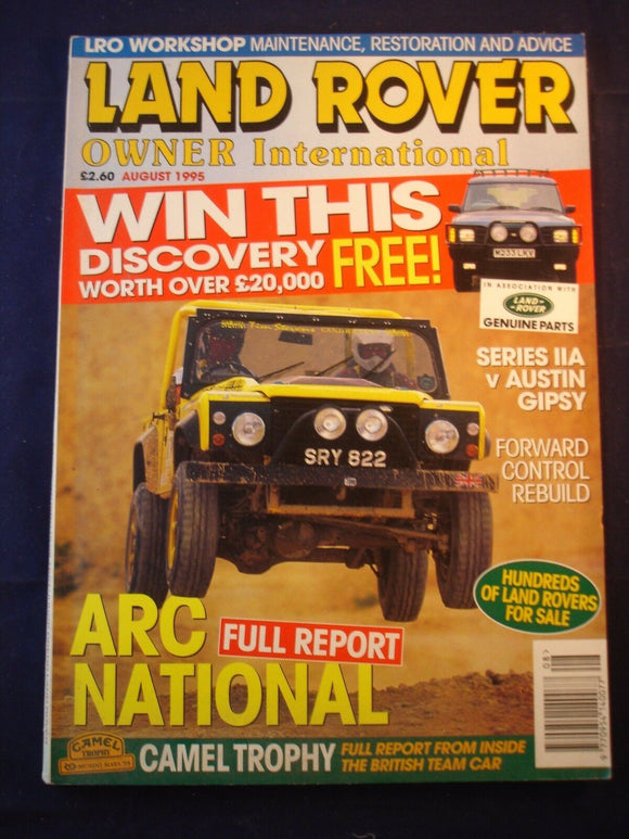 Land Rover Owner LRO # August 1995 -