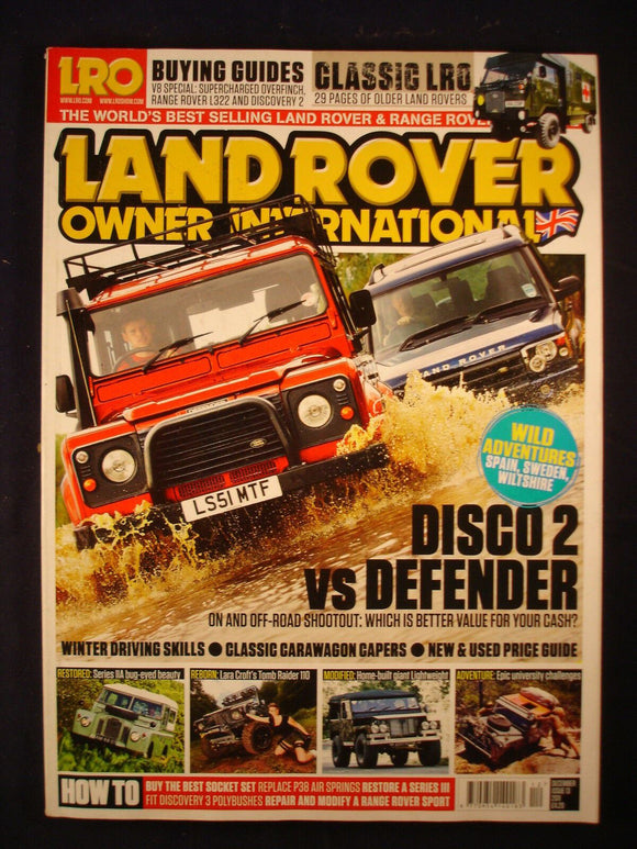Land Rover Owner LRO # December 2011 - Overfinch - Lara Croft - SIIA