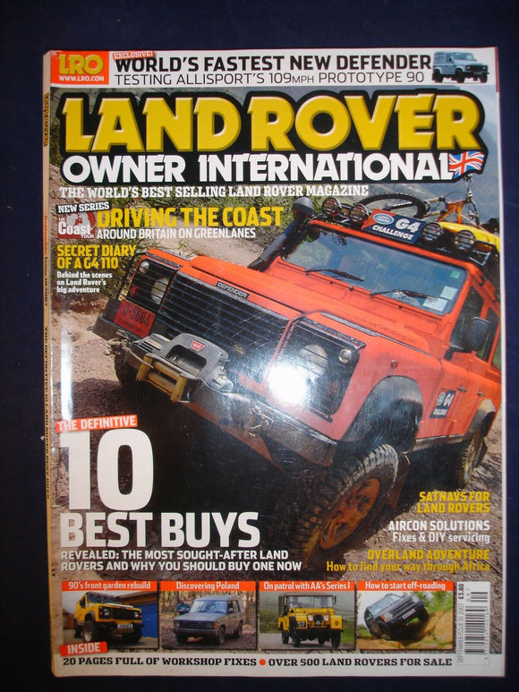 Land Rover Owner LRO # September 2007 - coast lanes - best buys - start off road