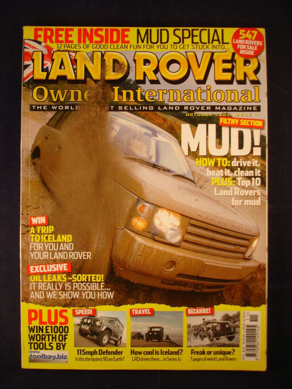 Land Rover Owner LRO # October 2004 - Mud - Weird land rovers