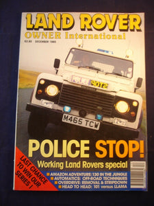 Land Rover Owner LRO # December 1995 -
