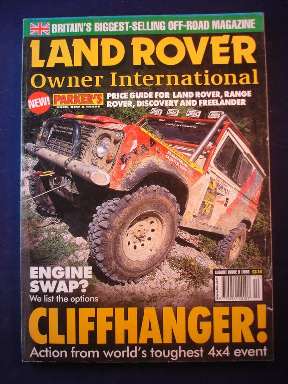 Land Rover Owner LRO # August 1998