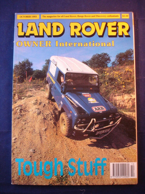 Land Rover Owner LRO # October 1993