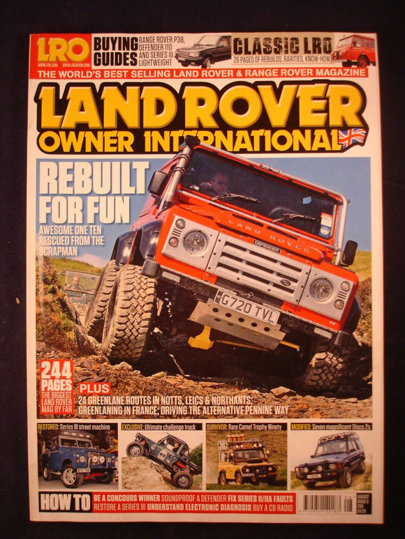 Land Rover Owner LRO # August 2011 - 110 - S3 - Disco - II/IIA Faults