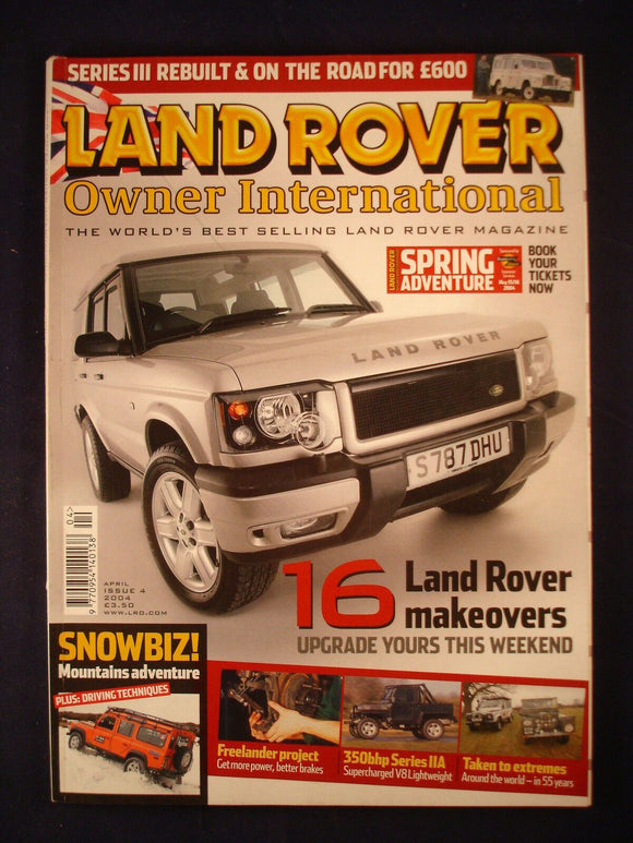 Land Rover Owner LRO # April 2004 - IIA - Freelander - LR Makeovers