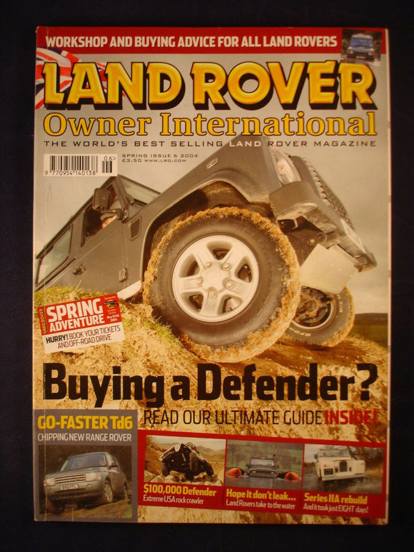 Land Rover Owner LRO # Spring 2004 - TD6 - IIA rebuild - Defender guide
