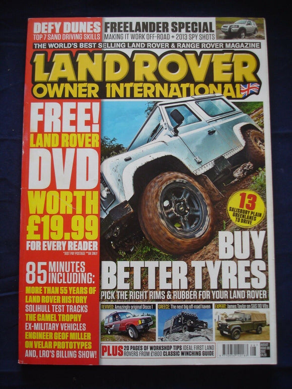 Land Rover Owner LRO # August 2012 - SAS 110 - Freelander special