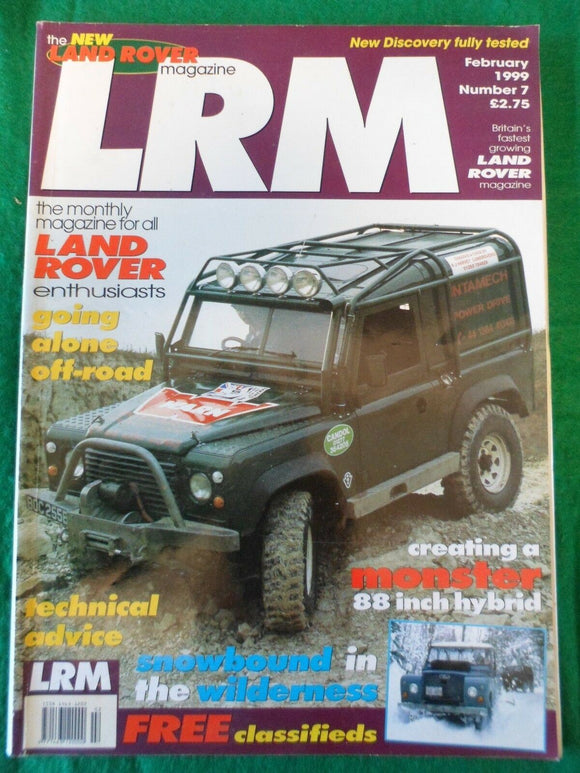 Land Rover Monthly LRM # February 1999 - Monster 88