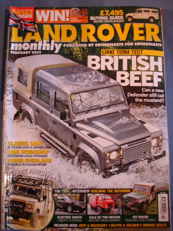 Land Rover Monthly Feb 2011 Retro overlander  buying guide