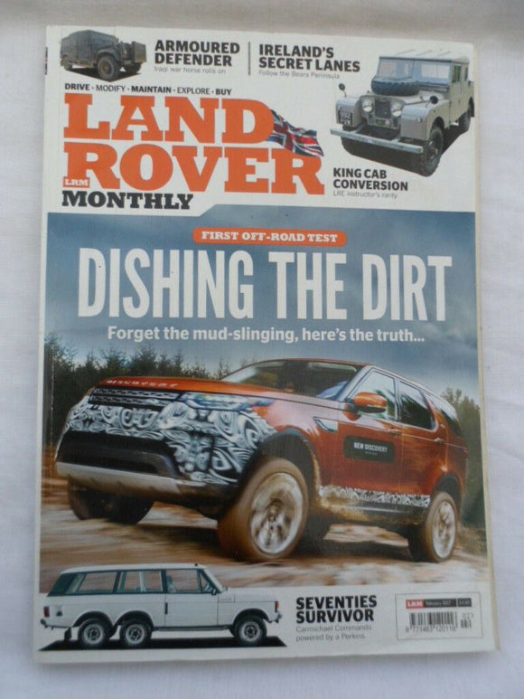 Land Rover Monthly - February 2017 – Discovery tested - Armoured Defender