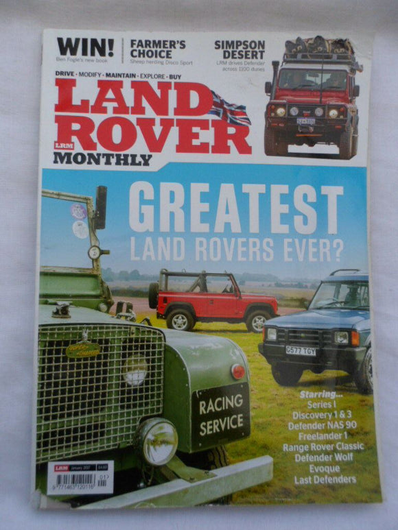 Land Rover Monthly - January2017 – Greatest Land Rovers ever