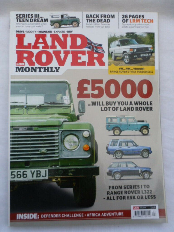 Land Rover Monthly - July 2016 – £5000 buys