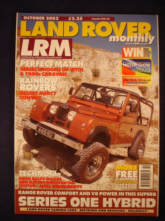Land Rover Monthly LRM # October 2002 - Series one hybrid