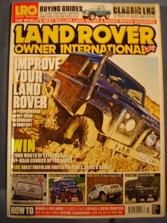 Land Rover Owner March 2012 Improve your Land Rover
