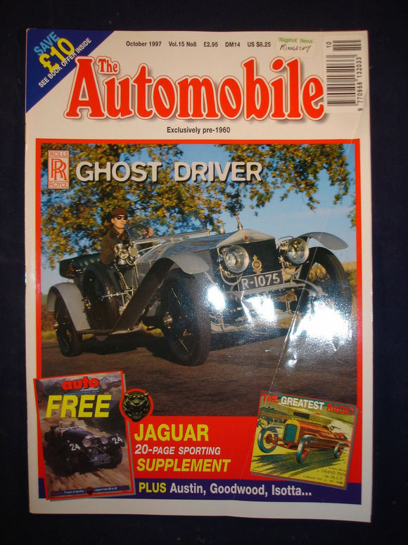 The Automobile - October 1997 - Rolls Royce Silver Ghost -