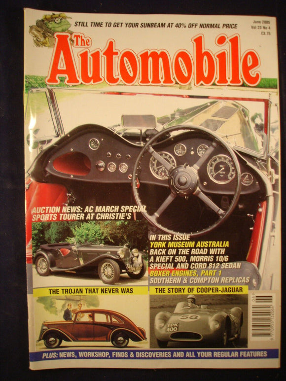The Automobile - June 2005 - Trojan - Cooper Jaguar - Kieft