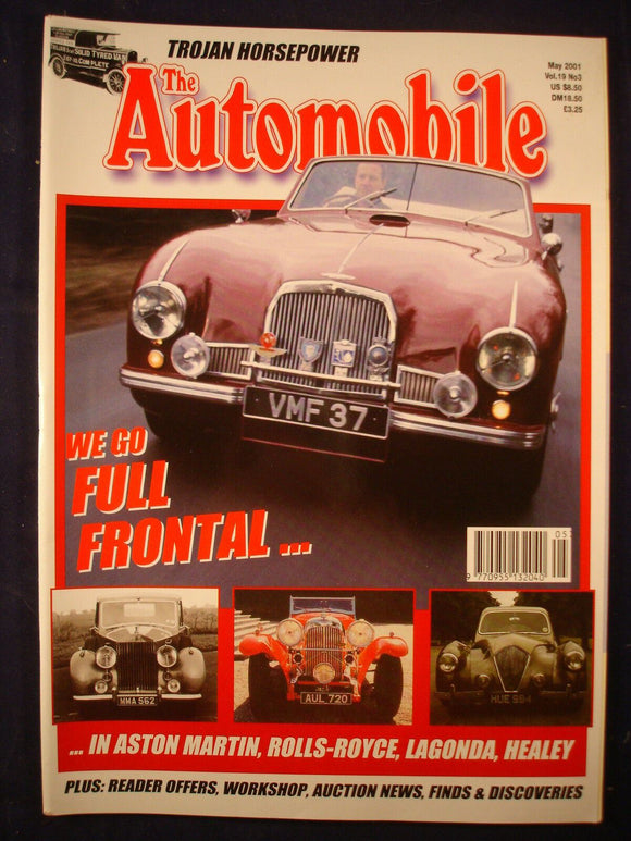 The Automobile - May 2001 - Aston - Healey - Lagonda - Rolls Royce