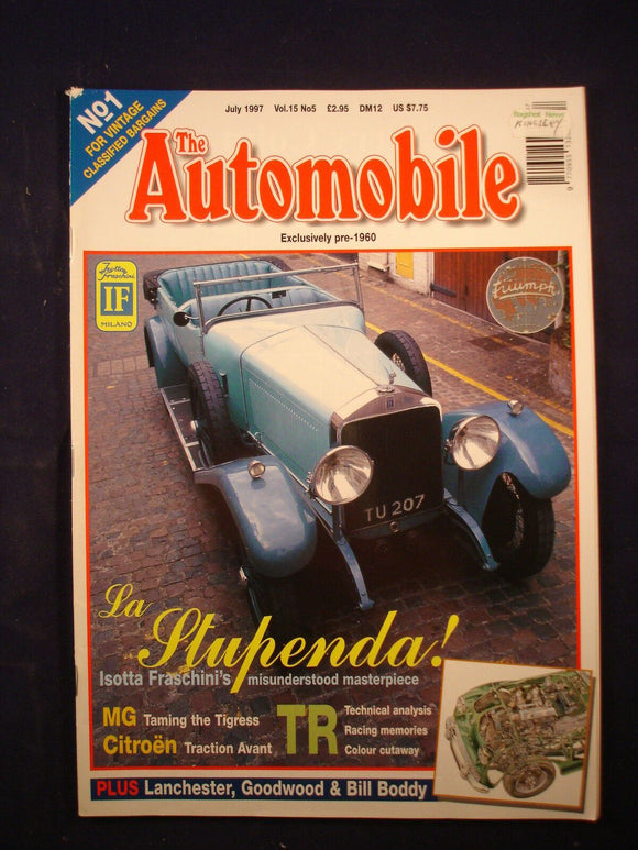 The Automobile - July 1997 - La Stupenda - Lanchester - MG Tigress - TR