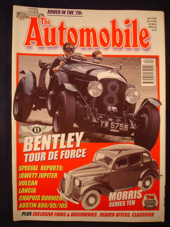 The Automobile - April 2000 - Bentley - Jowett - Morris 10 - Lancia - Austin