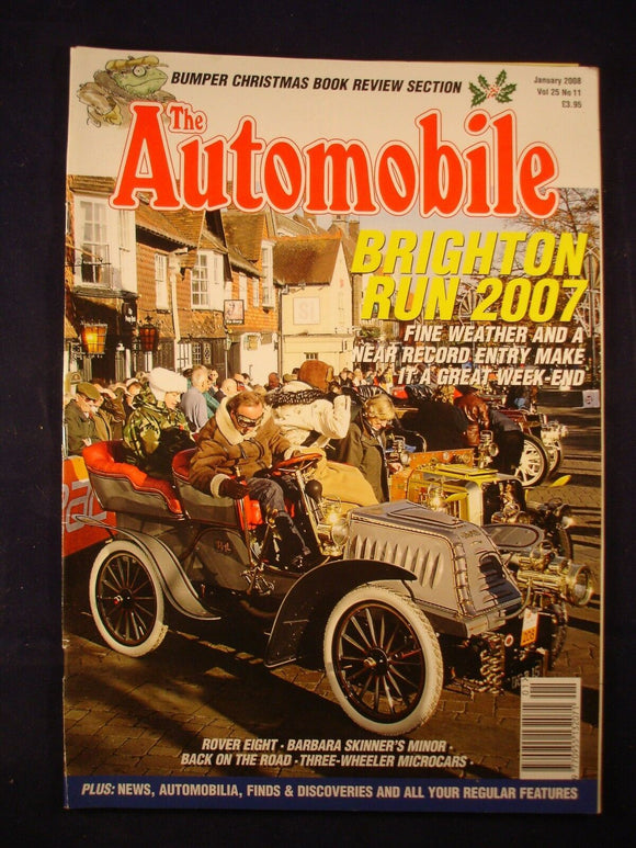 The Automobile - January 2008 - Rover Eight - 3 wheeler microcars