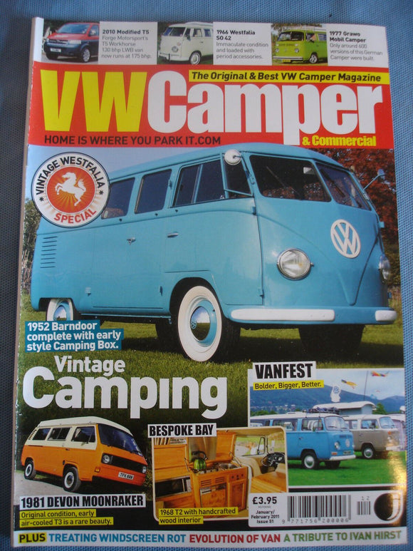 VW Camper and commercial mag - 51 - Devon - T5 - Westfalia - Grawo