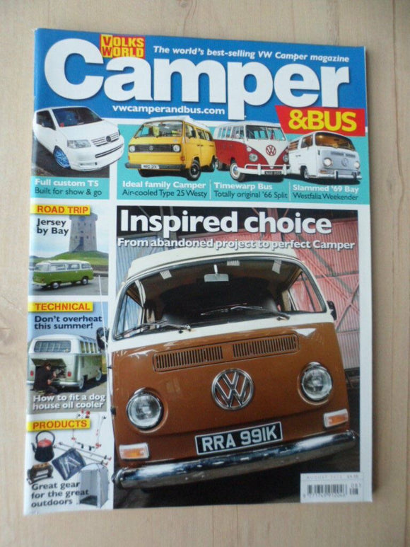 VW Camper and Bus magazine - August 2012 - T5 - Bay - Westfalia