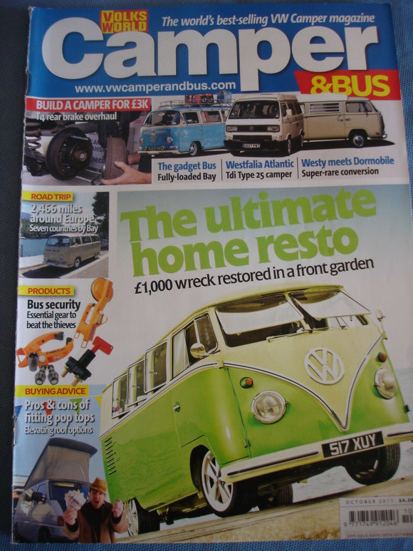 Volksworld Camper and bus mag - Oct 2011  - VW - T4 - Type 25