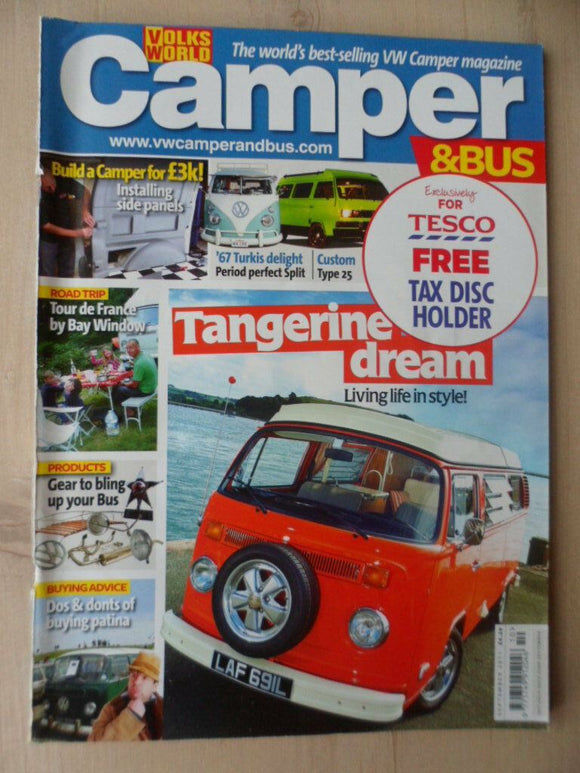 VW Camper and Bus magazine - Sep 2011 - £3K Camper