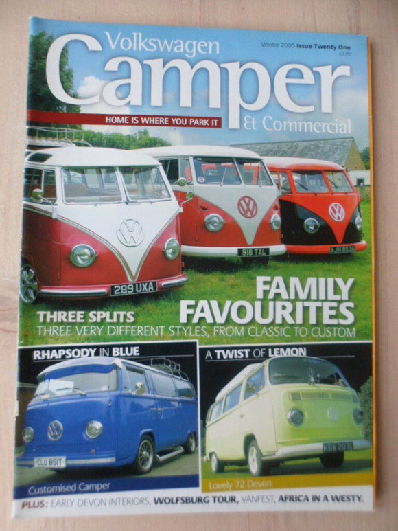 VW Camper and Commercial magazine - Winter 2005