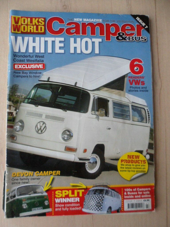 VW Camper and Bus magazine - Issue 7 2006 - Westfalia - Split - Devon camper