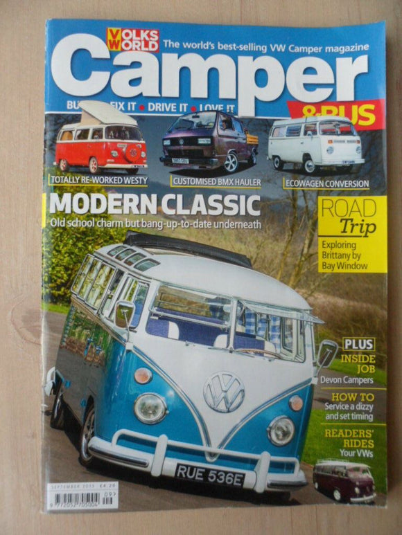 VW Camper and Bus magazine - Sept 2014 - Devon campers