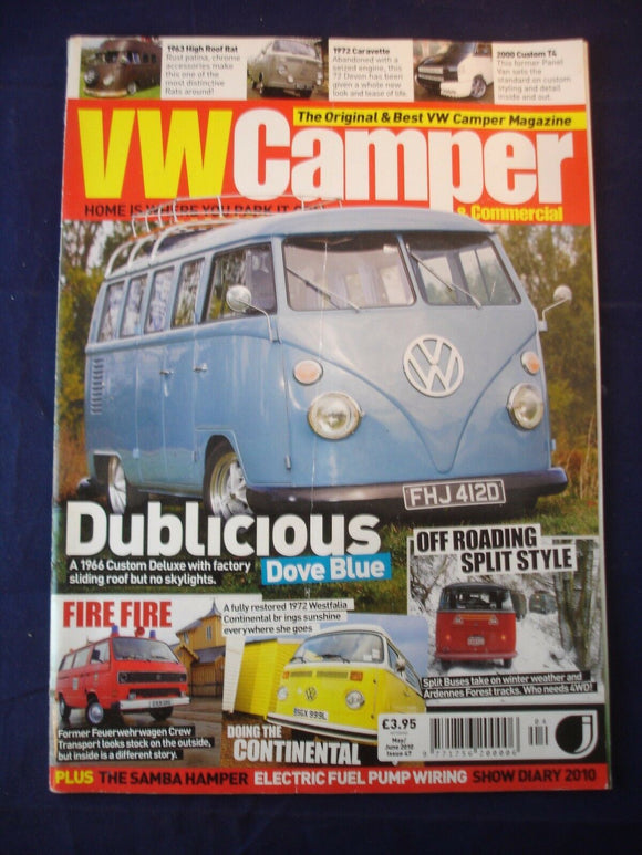 VW Camper and commercial mag - # 47 - T4 - Westfalia - Caravelle - Split - Fire