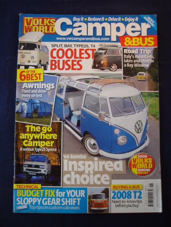 Volksworld Camper and bus mag - June 2009 - Awnings - Fix sloppy gear shift