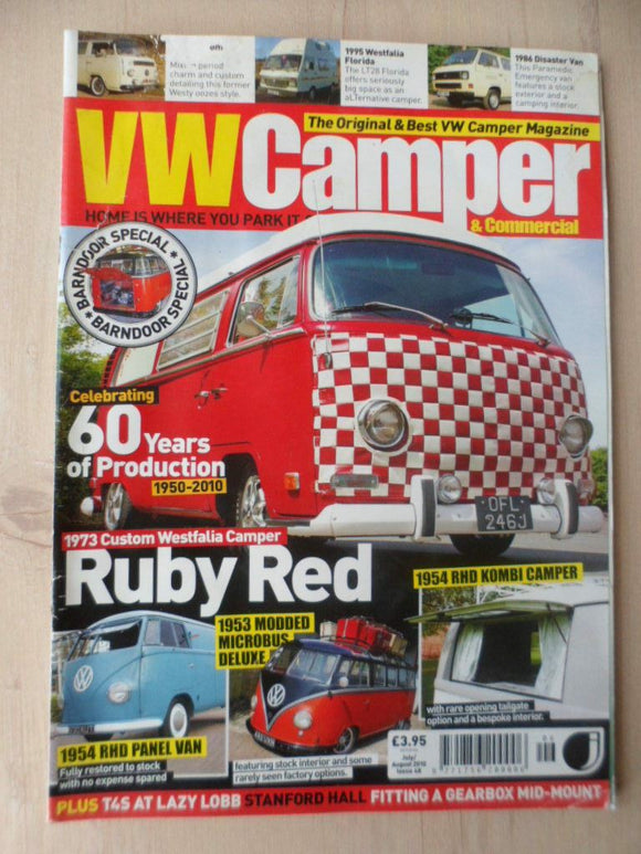 VW Camper and Commercial magazine - July / Aug 2010
