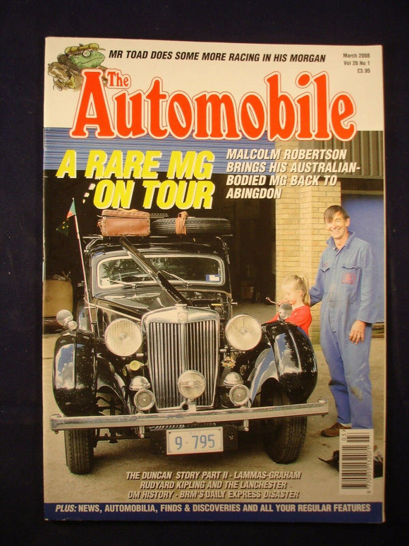 The Automobile - March 2008 - MG - Lammas Graham - Lanchester
