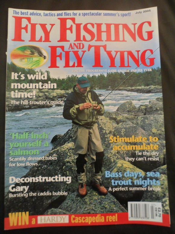 Fly Fishing and Fly tying - July 2005 - Bass Days, Sea Trout nights
