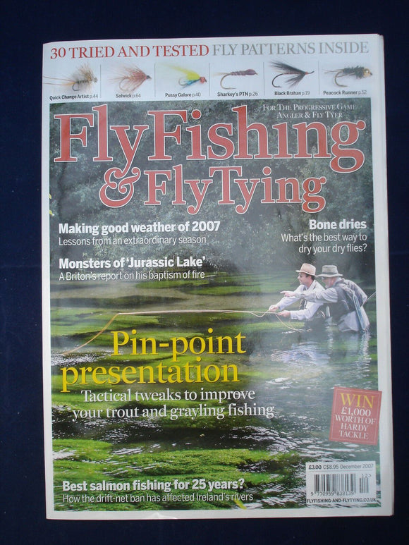 Fly Fishing and Fly tying - Dec 2007 -  30 tried and tested fly patterns