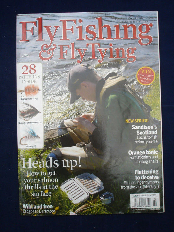 Fly Fishing and Fly tying - June 2009 - Dartmoor - 28 patterns