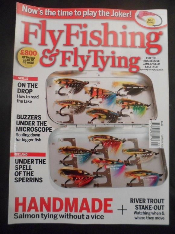 Fly Fishing and Fly tying - Feb 2015 - Sperrins - on the drop, read the take