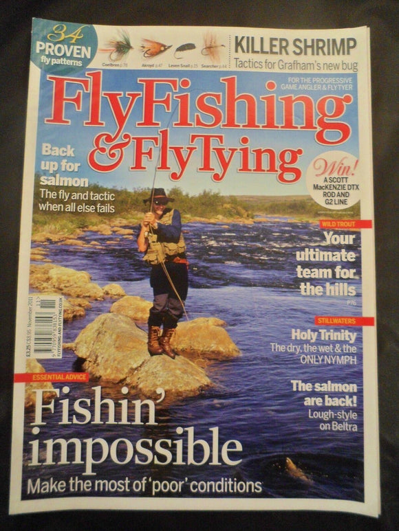 Fly Fishing and Fly tying - November 2011 - Make the most of poor conditions