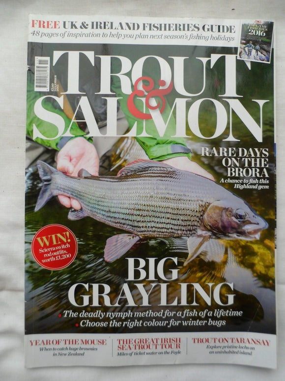 Trout and Salmon Magazine - November 2015 - The great Irish Sea Trout Tour