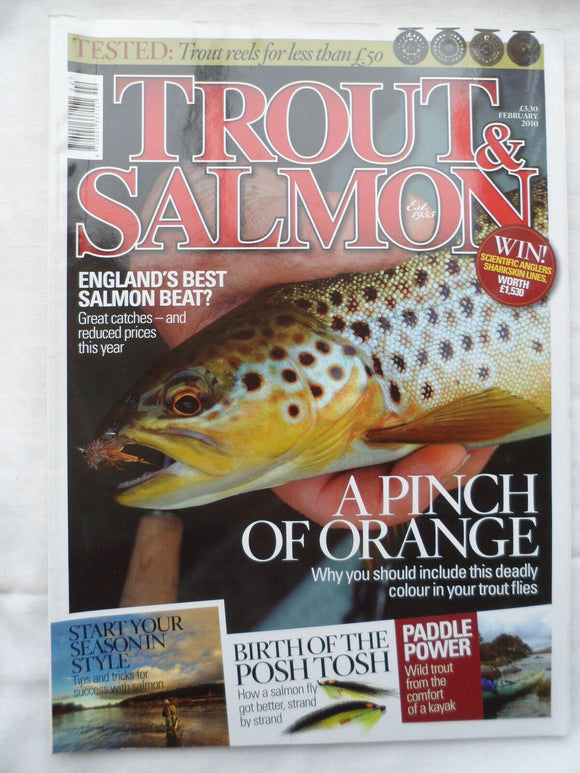 Trout and Salmon Magazine - February 2010 - Wild trout from a Kayak