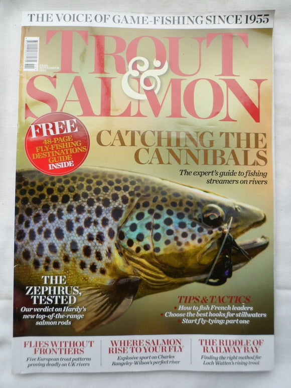 Trout and Salmon Magazine - November 2016 - Fishing streamers on rivers