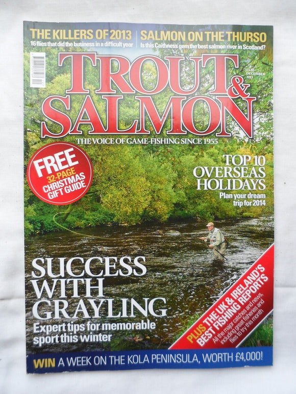 Trout and Salmon Magazine - December 2013 - Success with Grayling