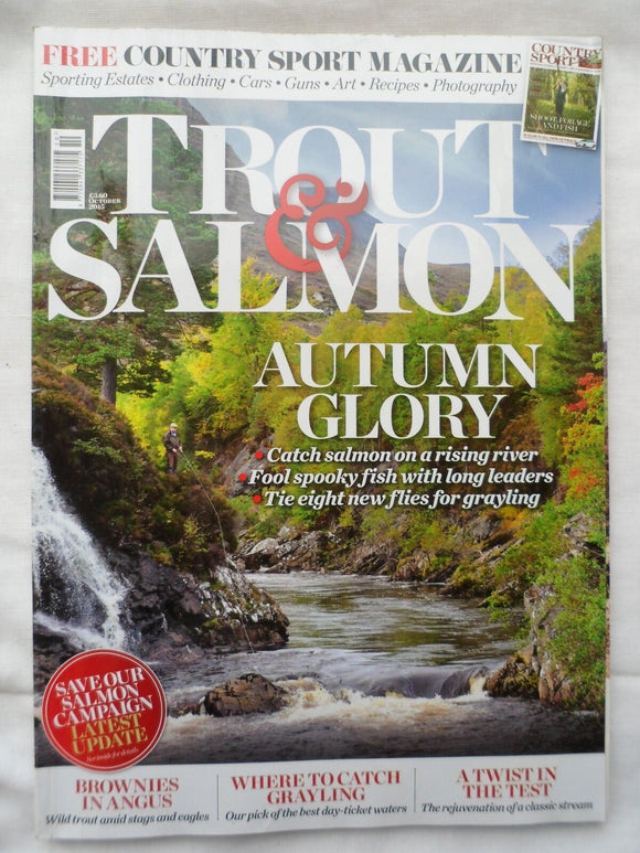Trout and Salmon Magazine - October 2015 - 8 Grayling flies - Test