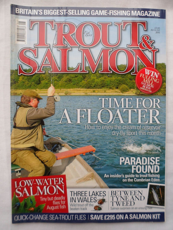 Trout and Salmon Magazine - August 2010 - Reservoir dry fly - Tyne - Tweed