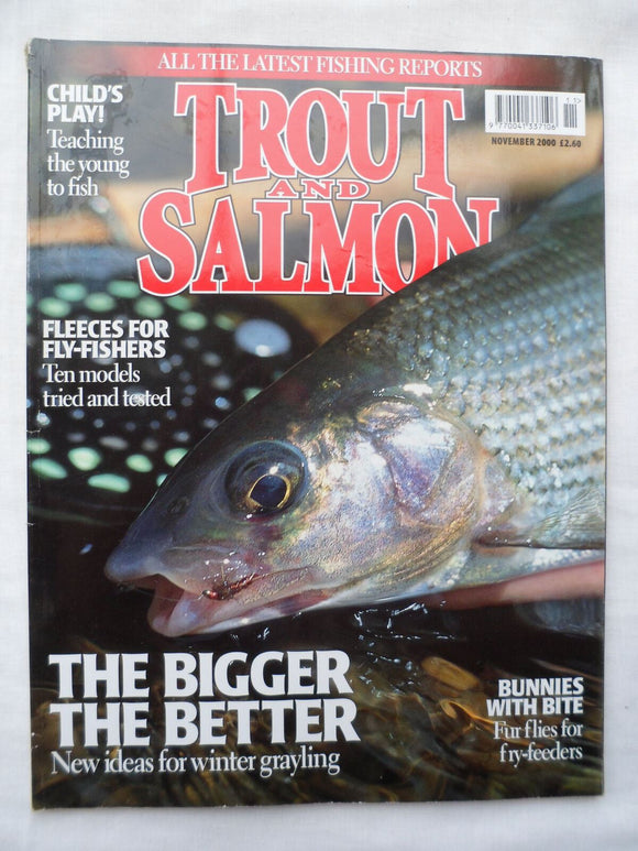 Trout and Salmon Magazine - November 2000 - Ideas for Winter Grayling