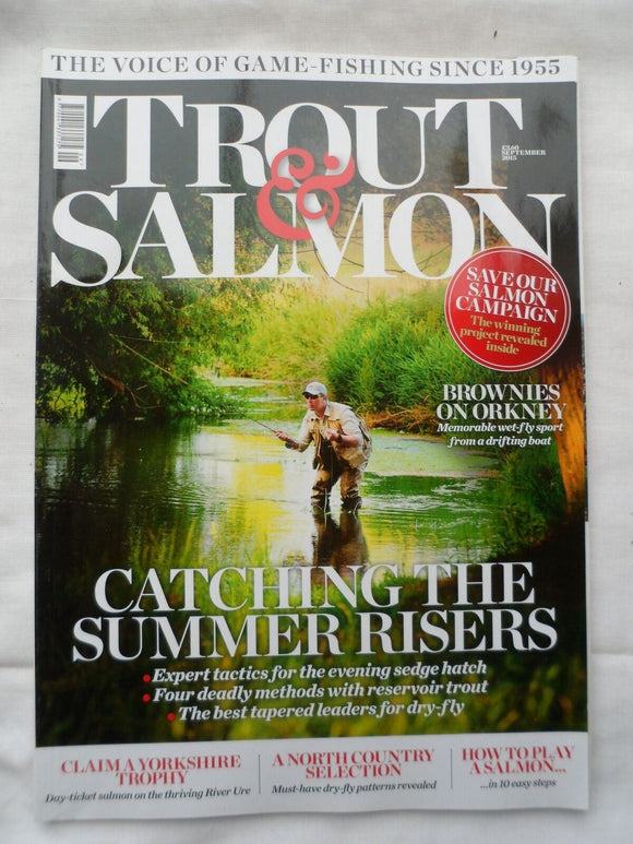 Trout and Salmon Magazine - September 2015 - Brownies on Orkney
